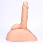 巨大な6.7のインチの人工的な男性の陰茎の伸縮性がある女性の人の性のおもちゃ