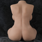 実質の膣の半分サイズの性の人形完全で柔らかいTPE大きい胸の脂肪質のろば