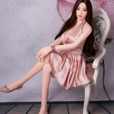 アジア日本の156cm大人の性の人形の現実的で大きい間抜けの性のおもちゃ